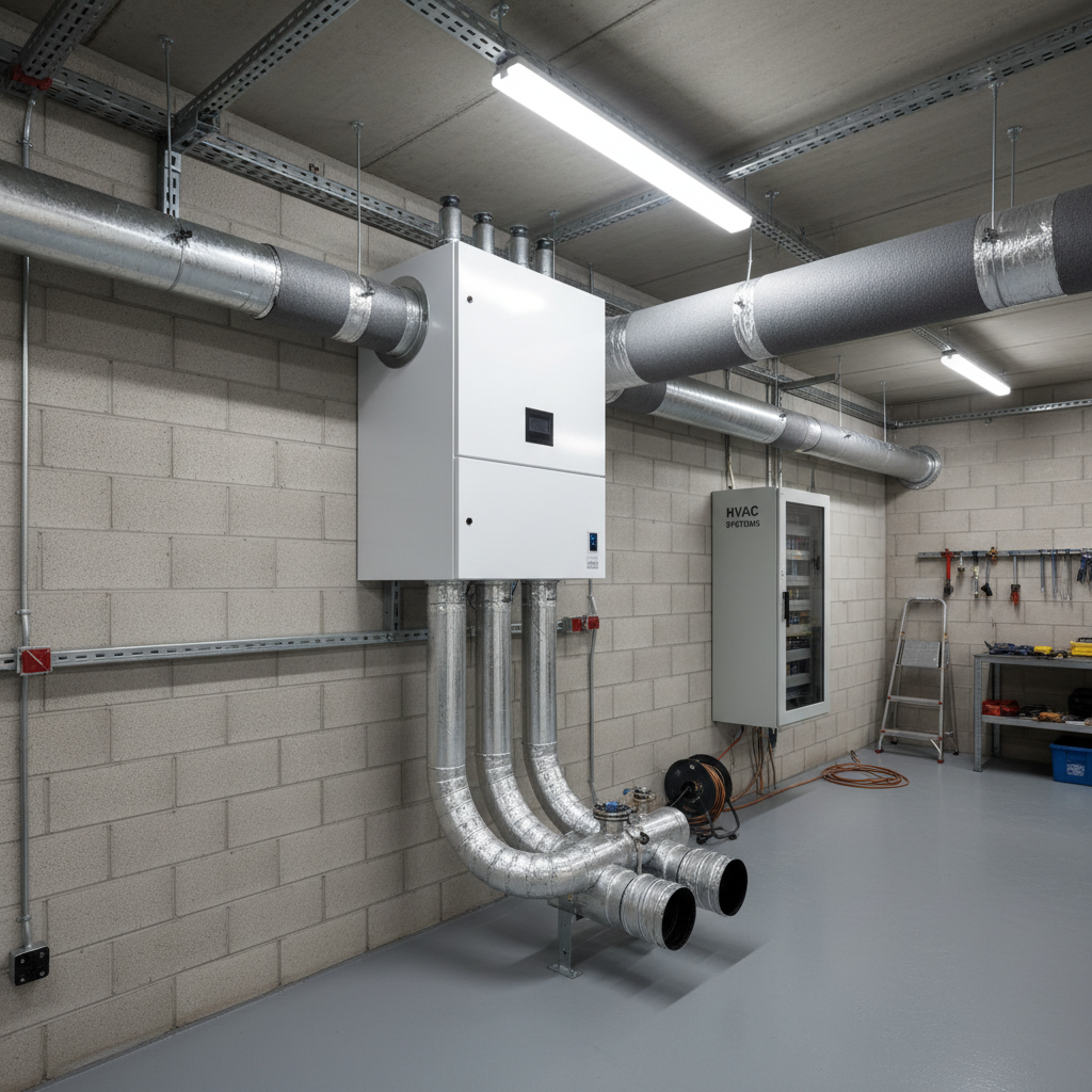 WTW ventilatie installatie